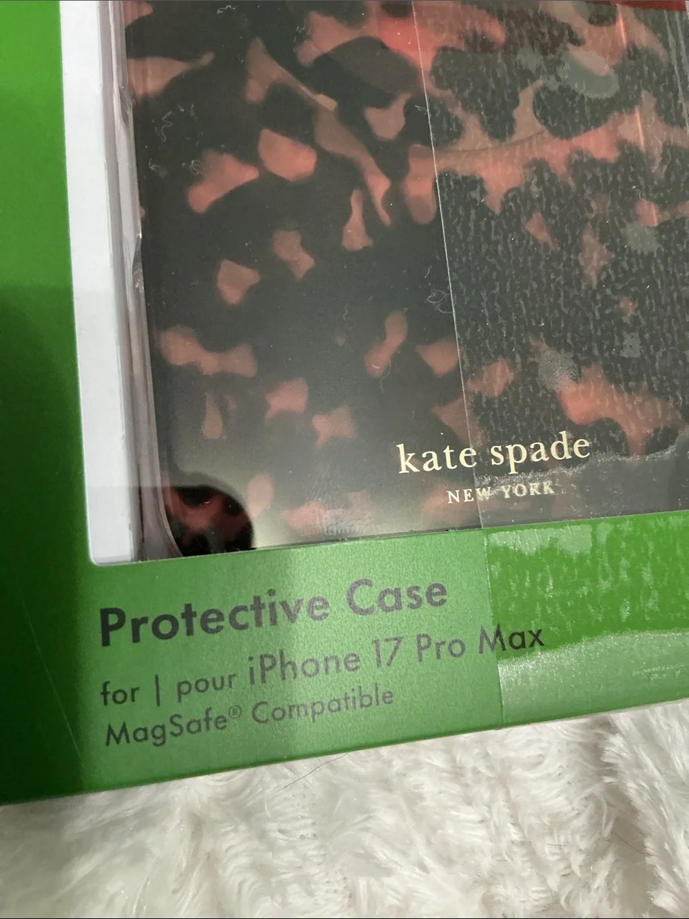 kate spade New York Tortoiseshell Pattern Phone Case - Black & Brown